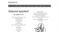 Desktop Screenshot of gymgroepas.be